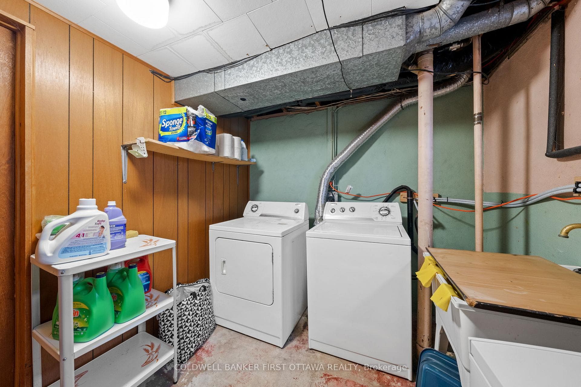 Basement Laundry Room