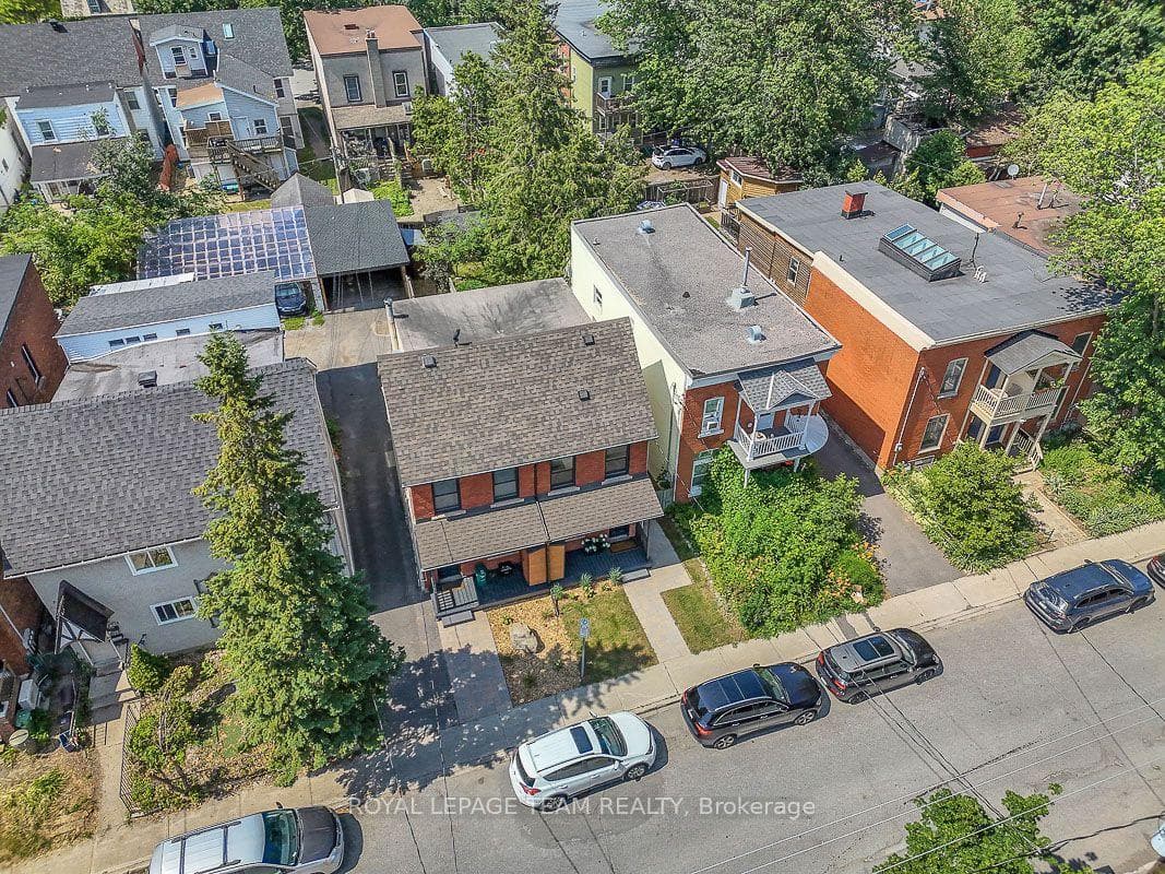 Located on a peaceful, tree lined street.