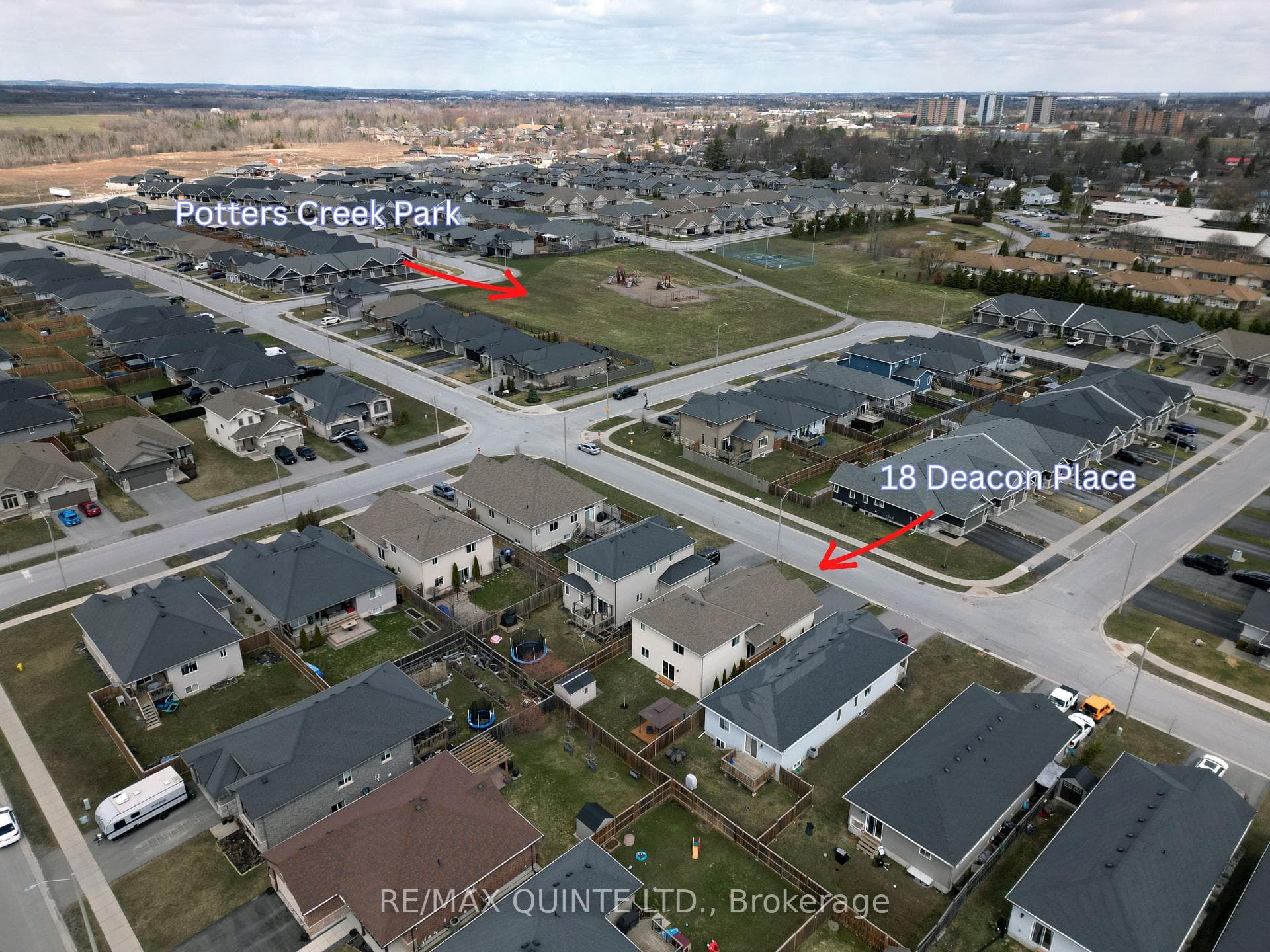 Walkable subdivision with parks and amenities.