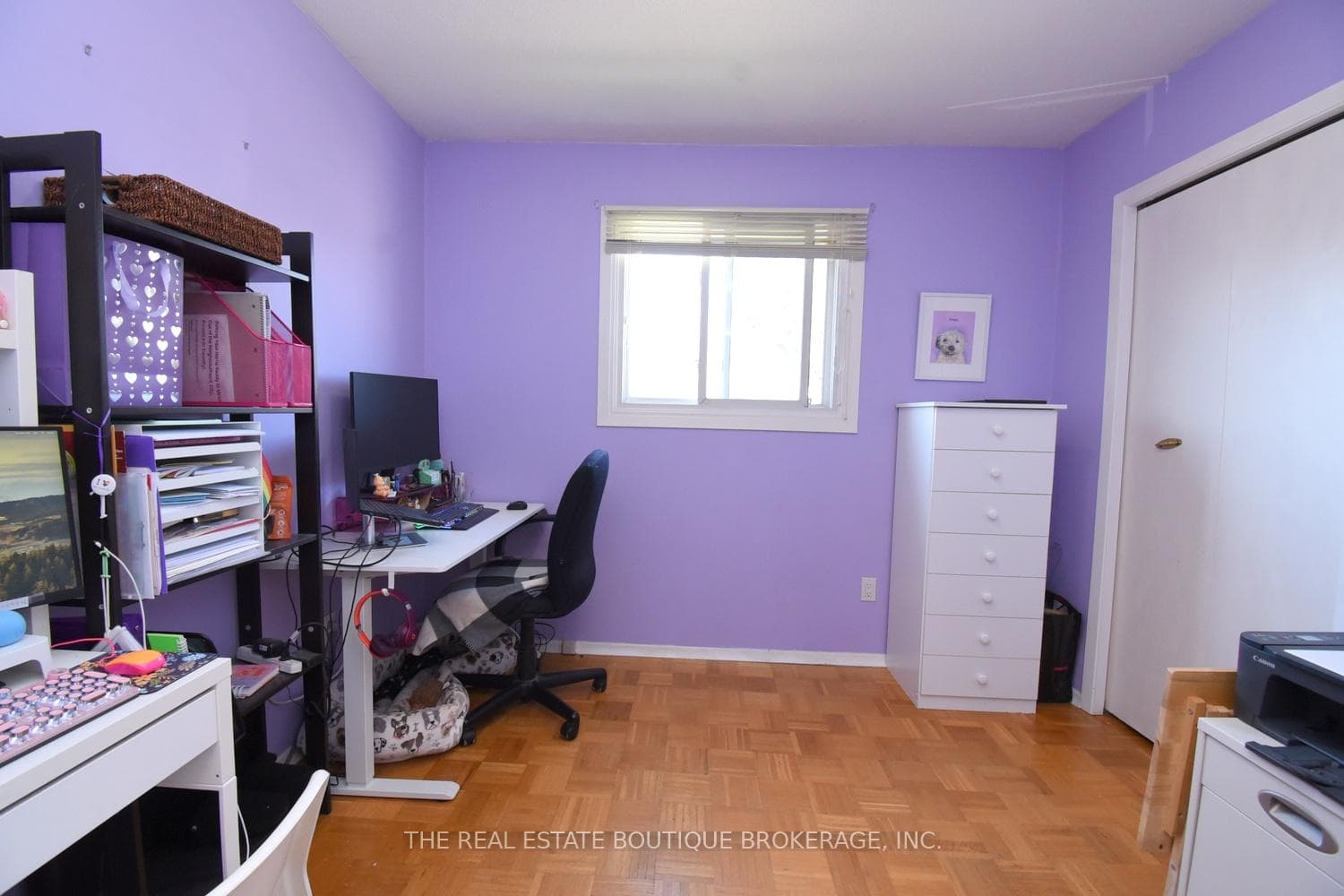 Third Bedroom, currently used as Office space