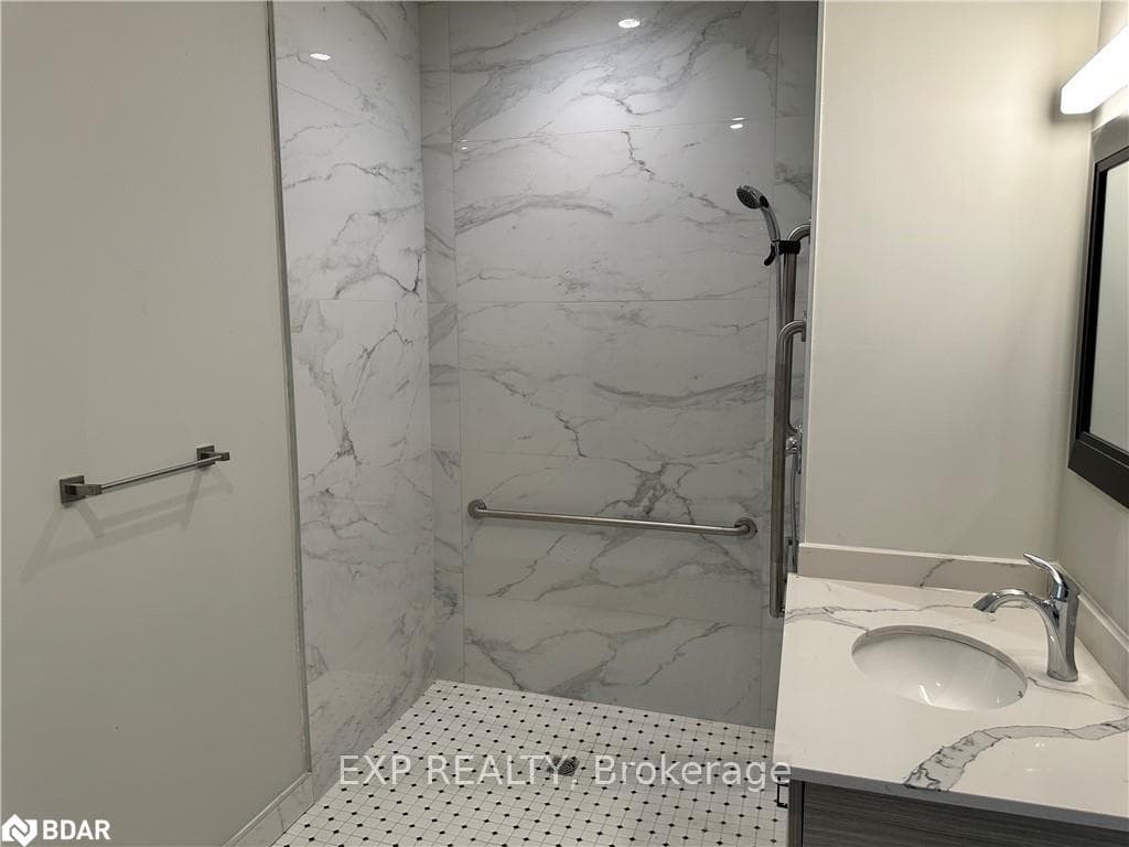 Walk in shower