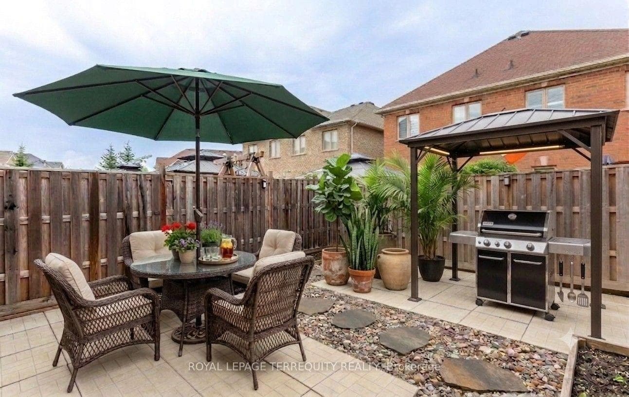 Virtually Staged Backyard
