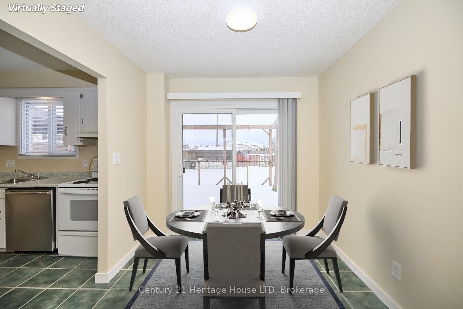 Dining Room - Virtually Staged