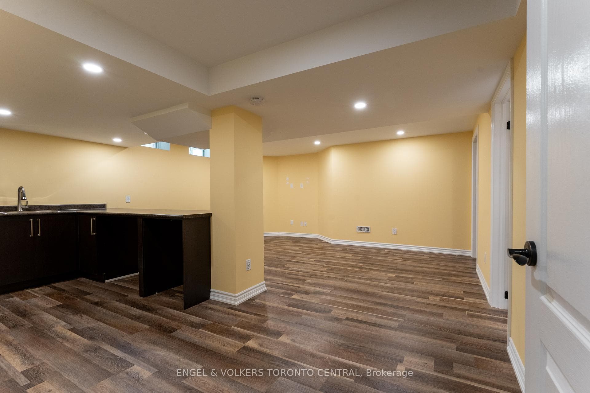 Lower Level Recreation Room and Wet Bar