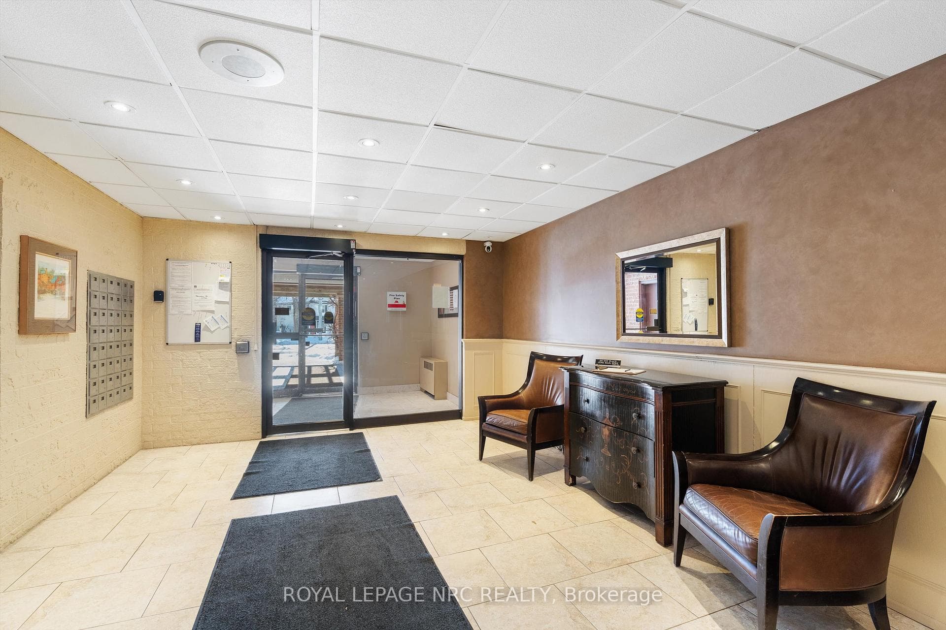 Foyer of building
