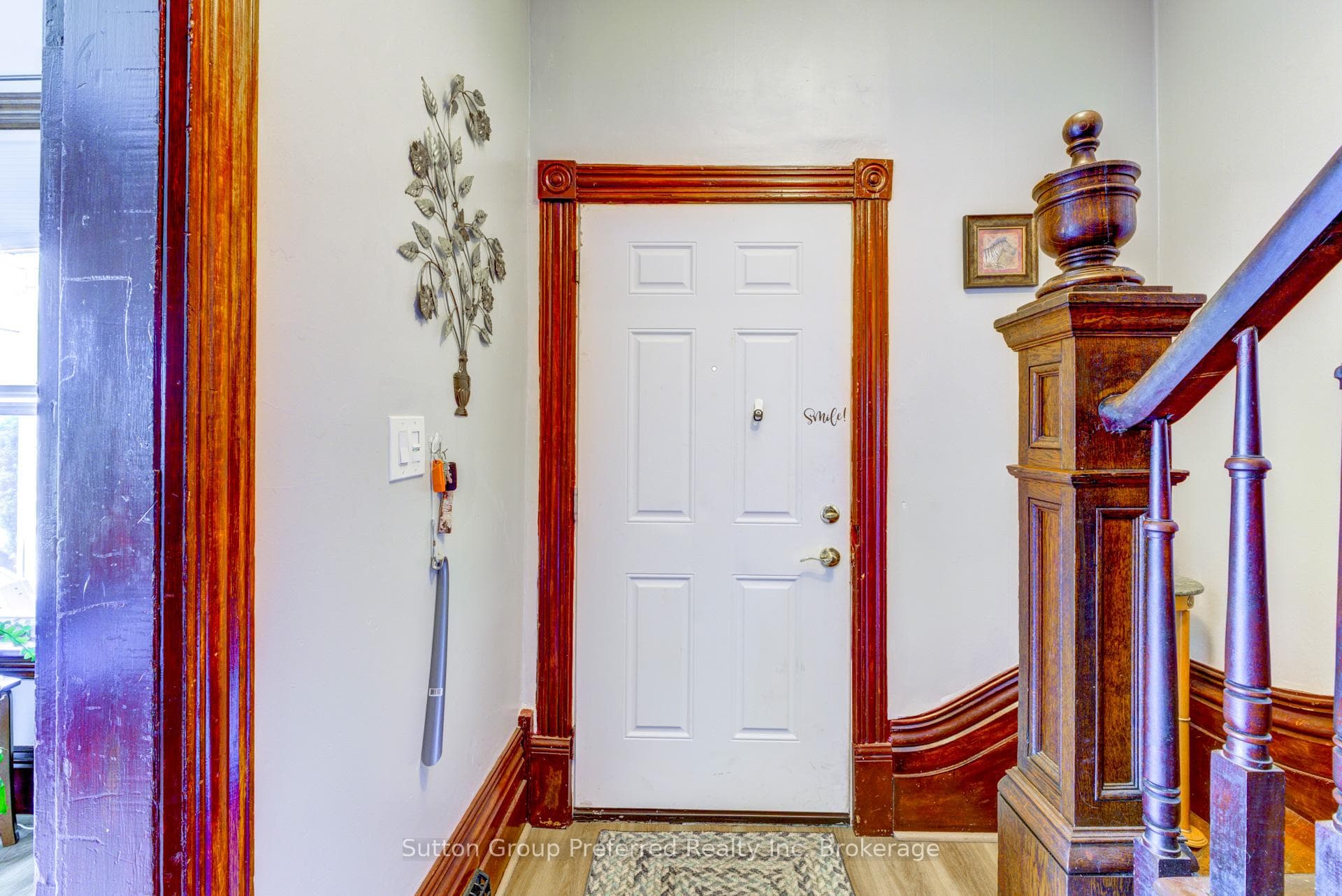 Unit A foyer