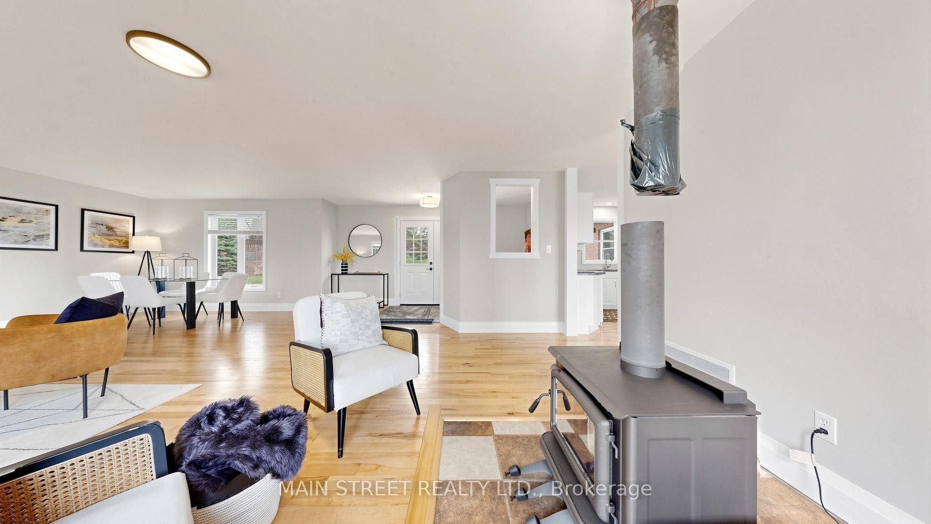Gleaming Hardwood Floors