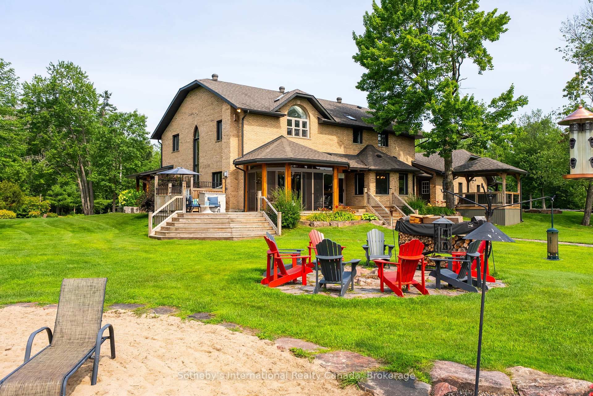 Gorgeous Large Granite Fire Pit