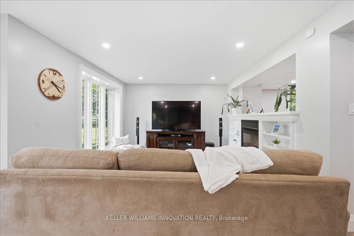 basement recreational room