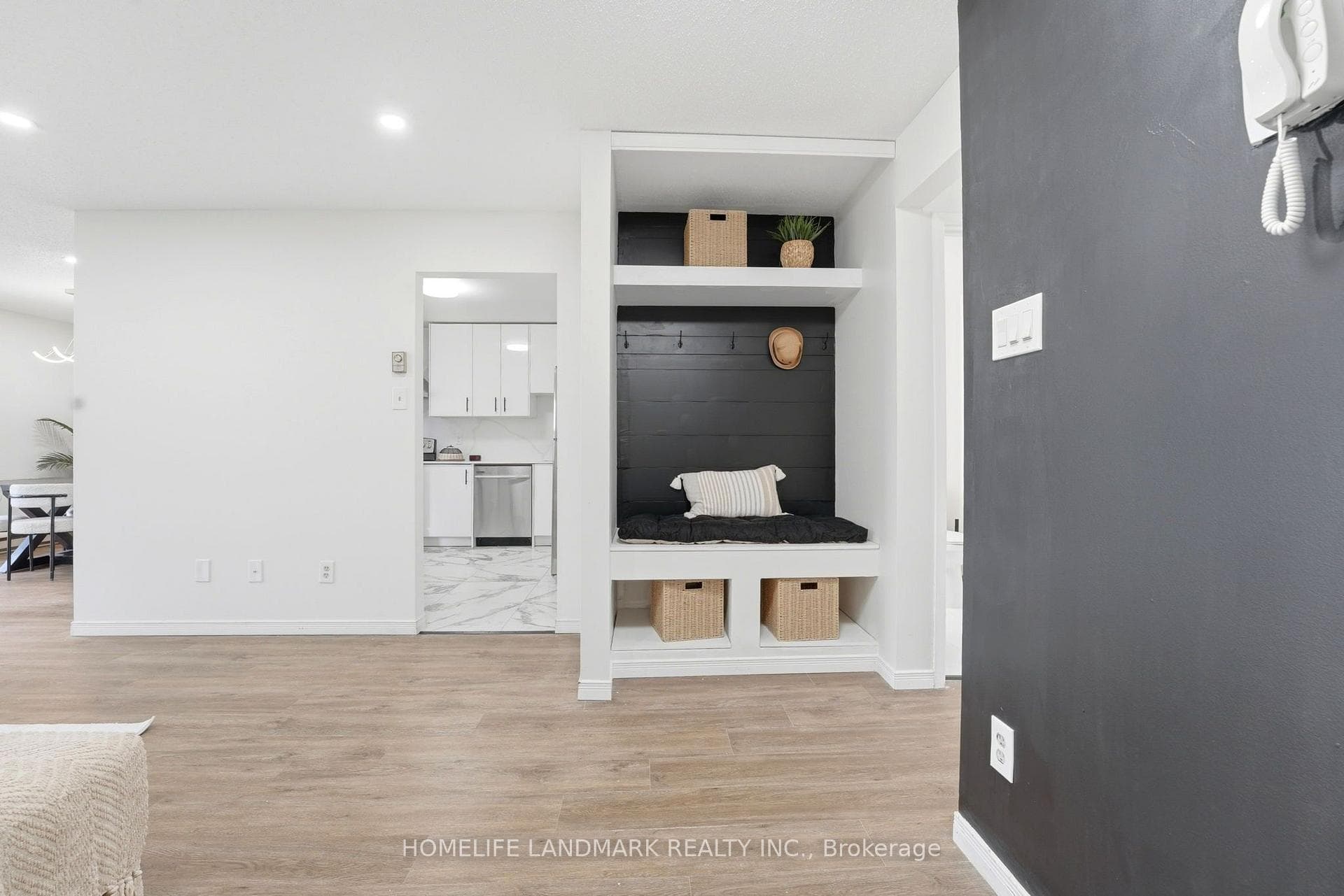 custom mudroom