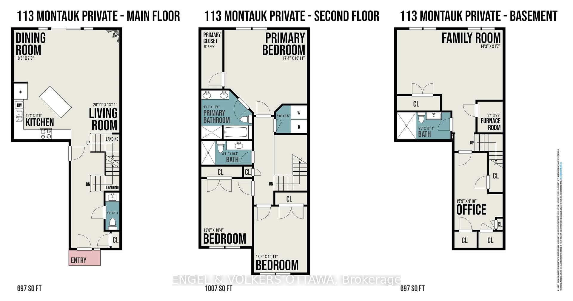 floor plans from mirror unit.