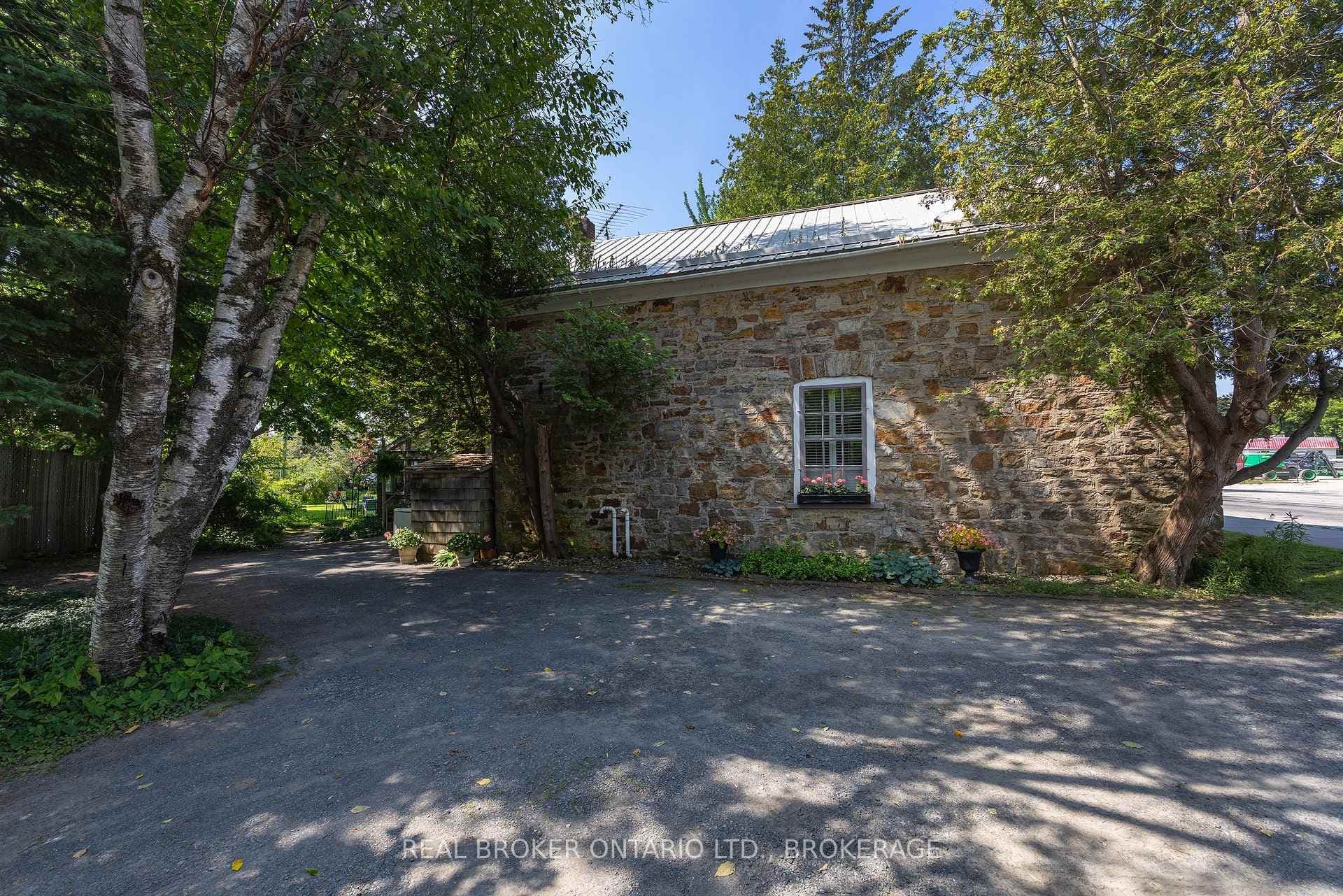 Main house parking side