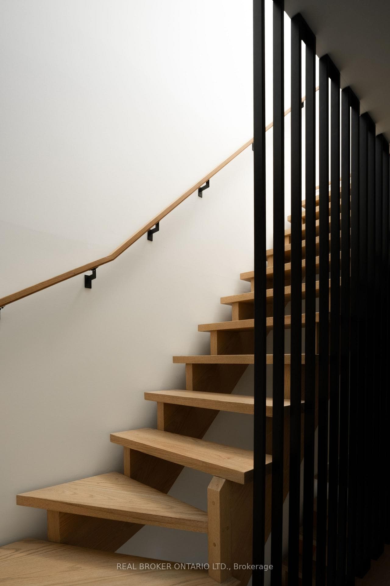 Stairs to third floor