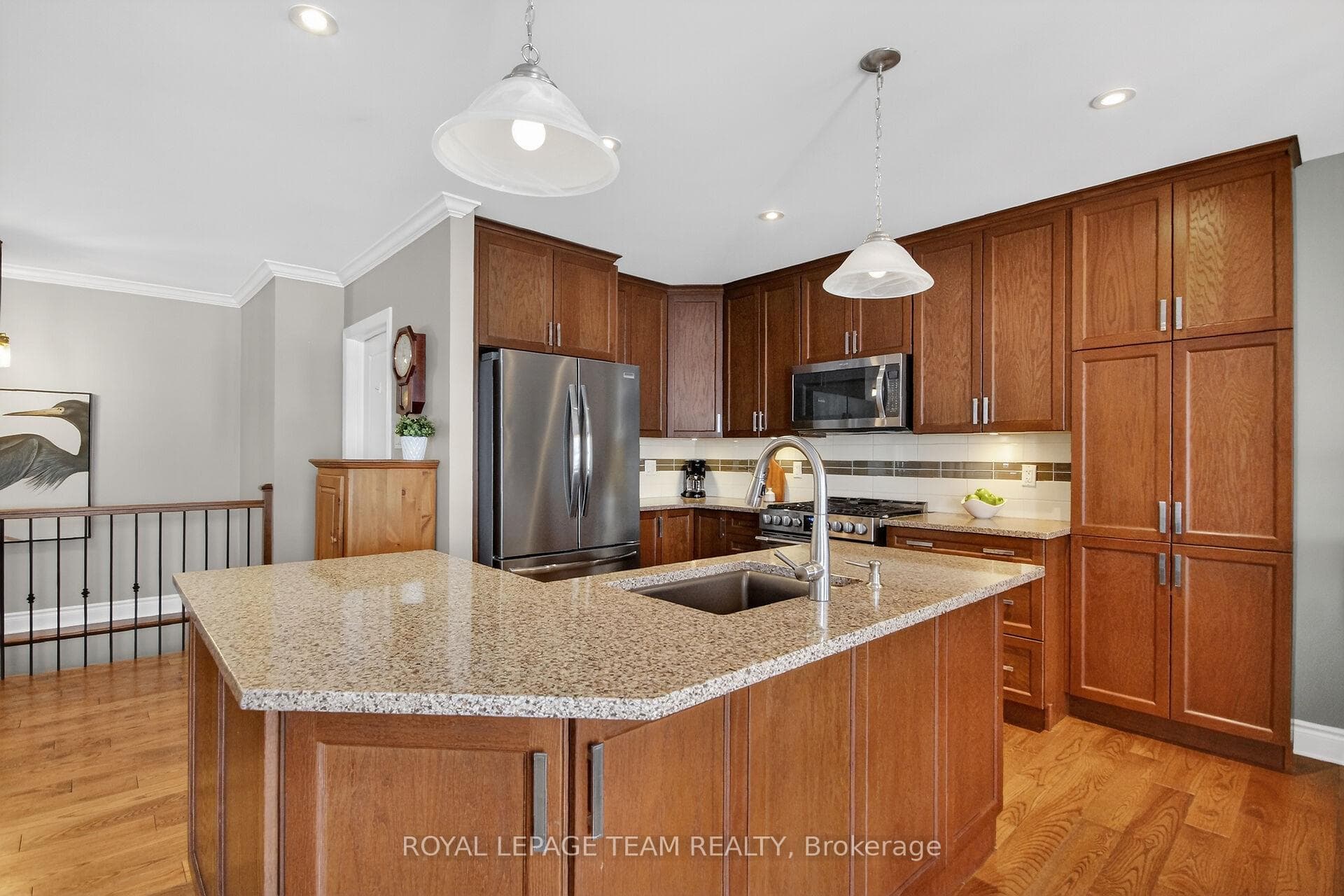Chef's kitchen will delight the cook in you!