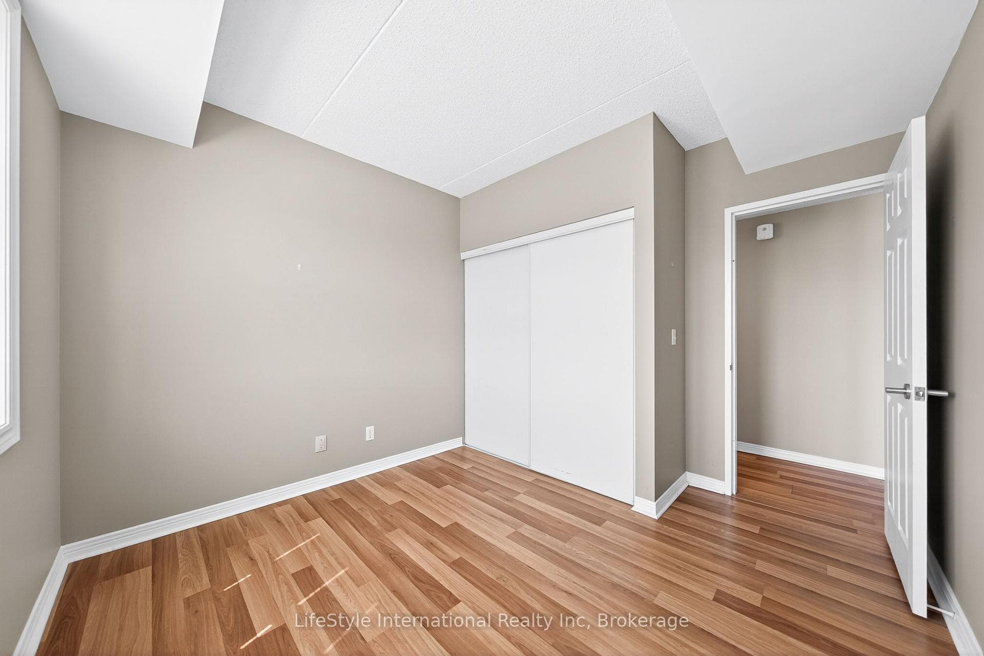 Secondary bedroom with large closet