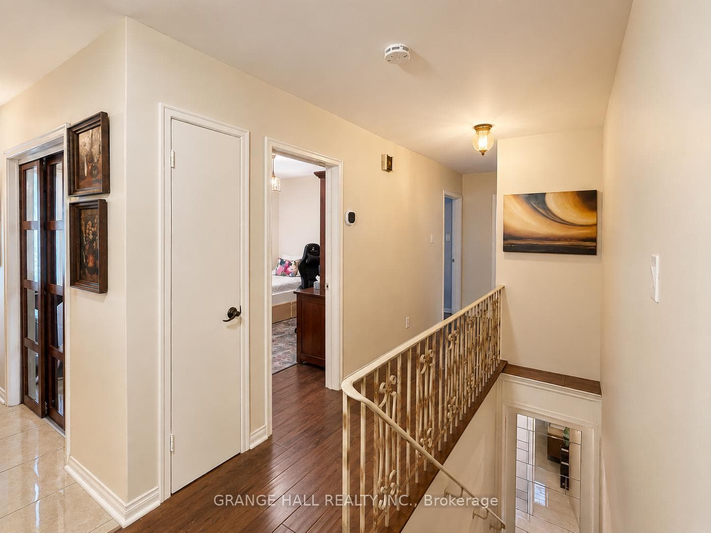 Hallway 2 and access to the basement