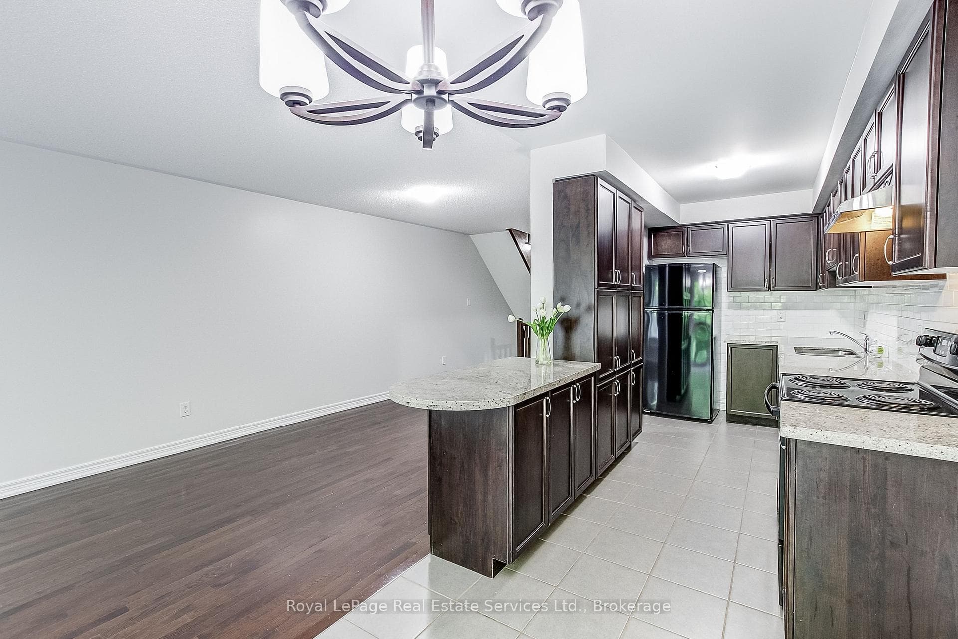 Plenty of cabinets and counterspace