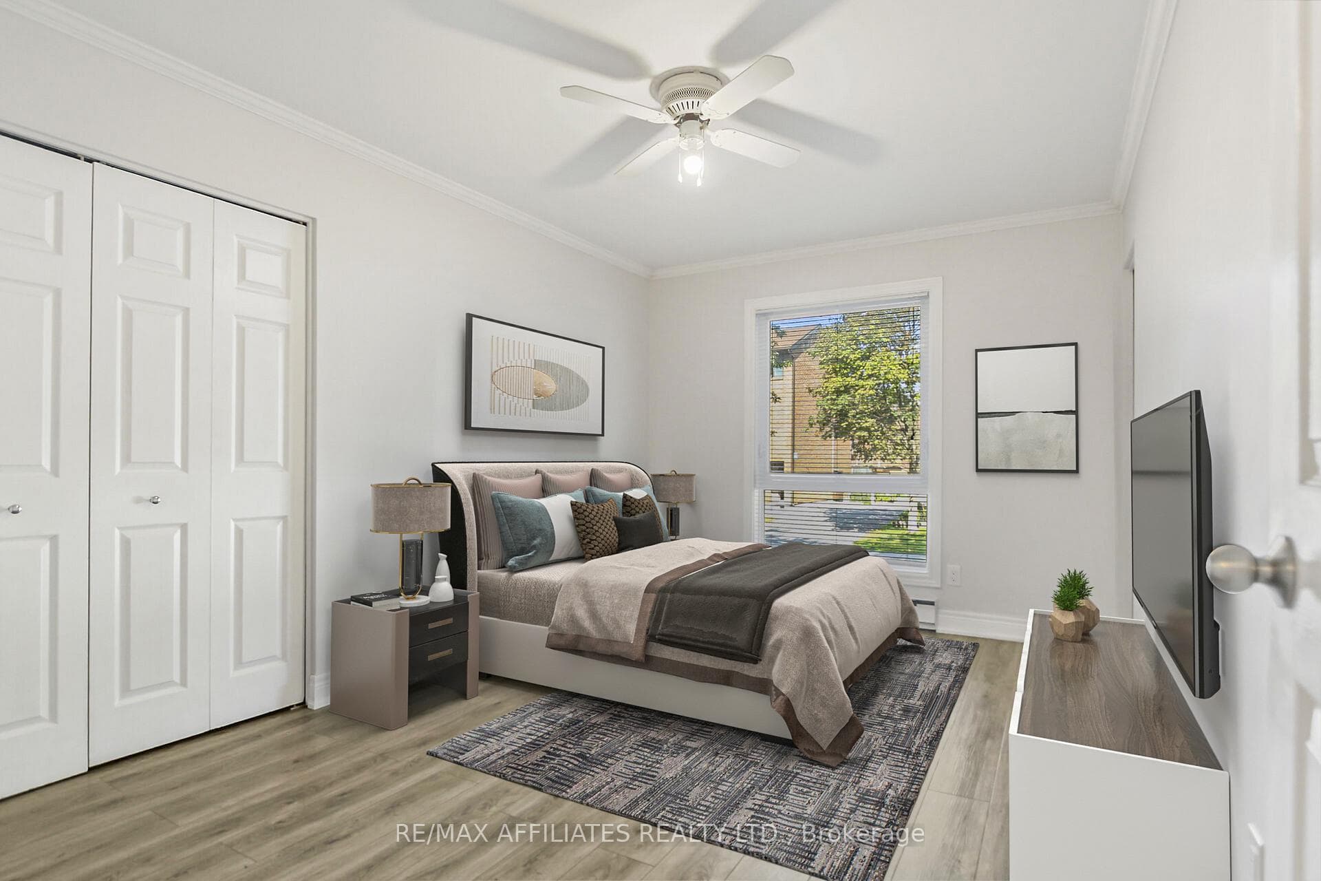 Primary Bedroom Virtually Staged