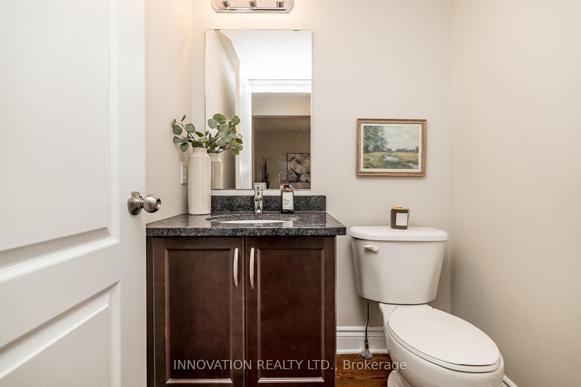 Main floor powder room