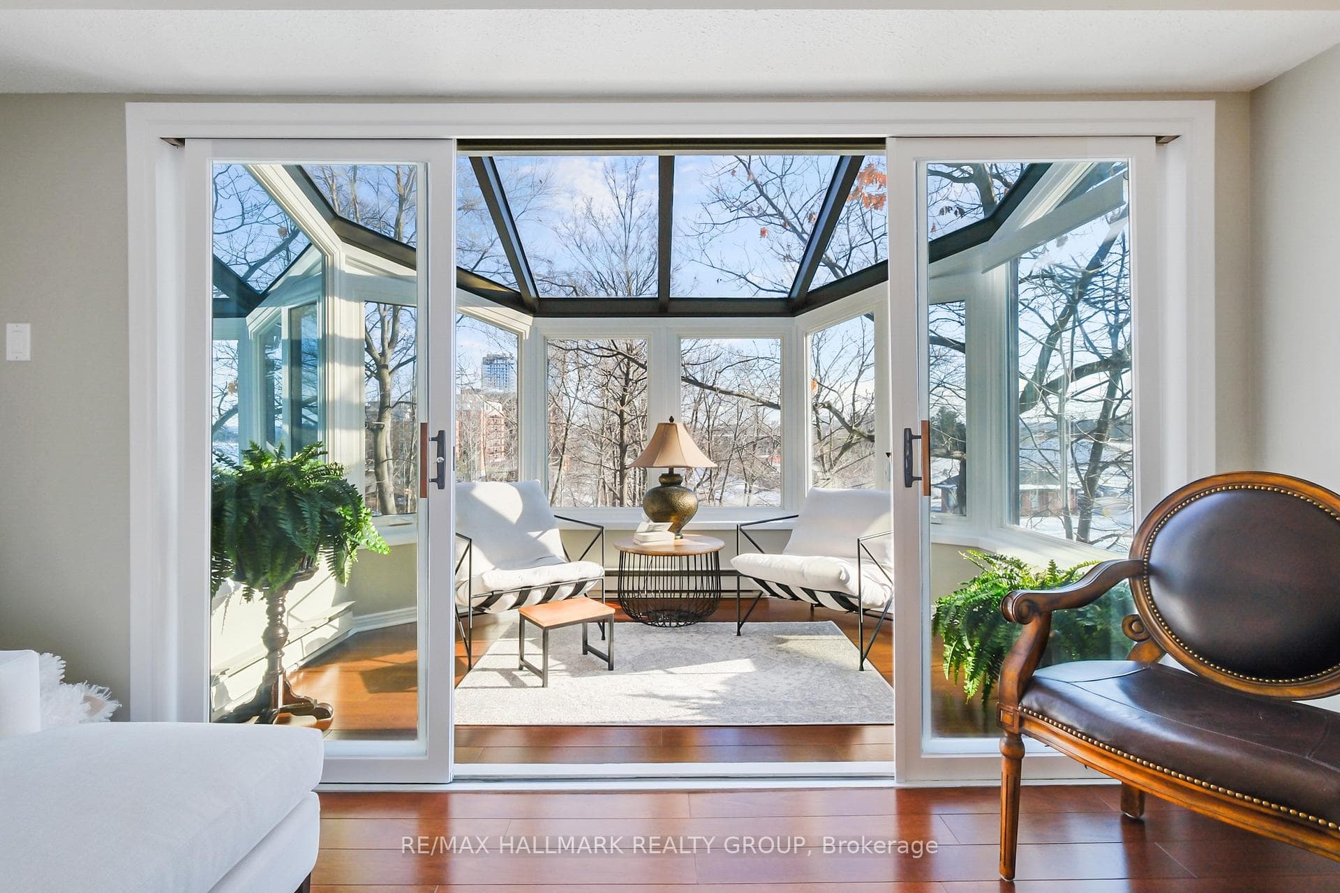 Heated sun room