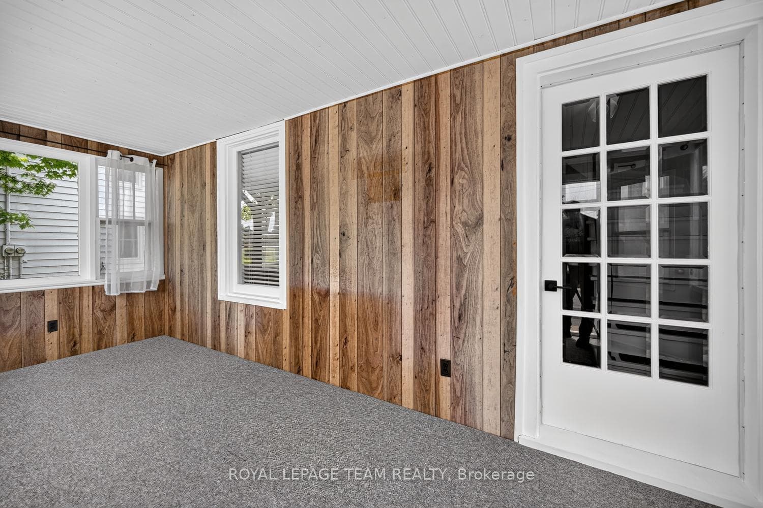 Carpeted large verandah