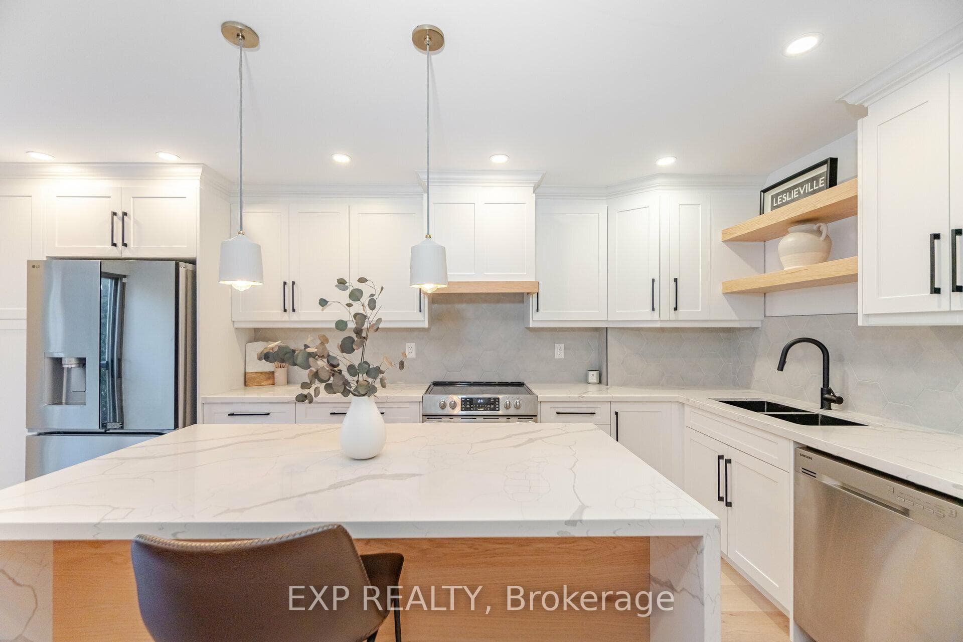 Custom Built Cabinetry, Stainless Steel Appliances