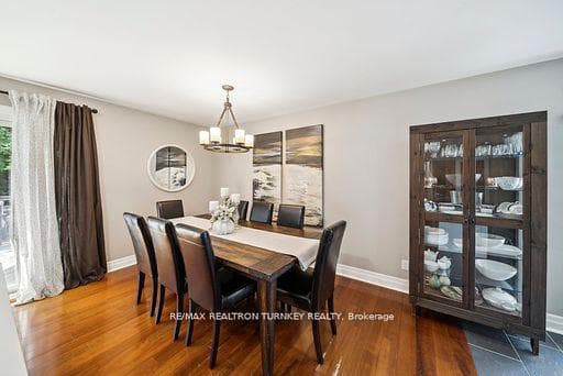 Open Concept Living, Dining & Kitchen