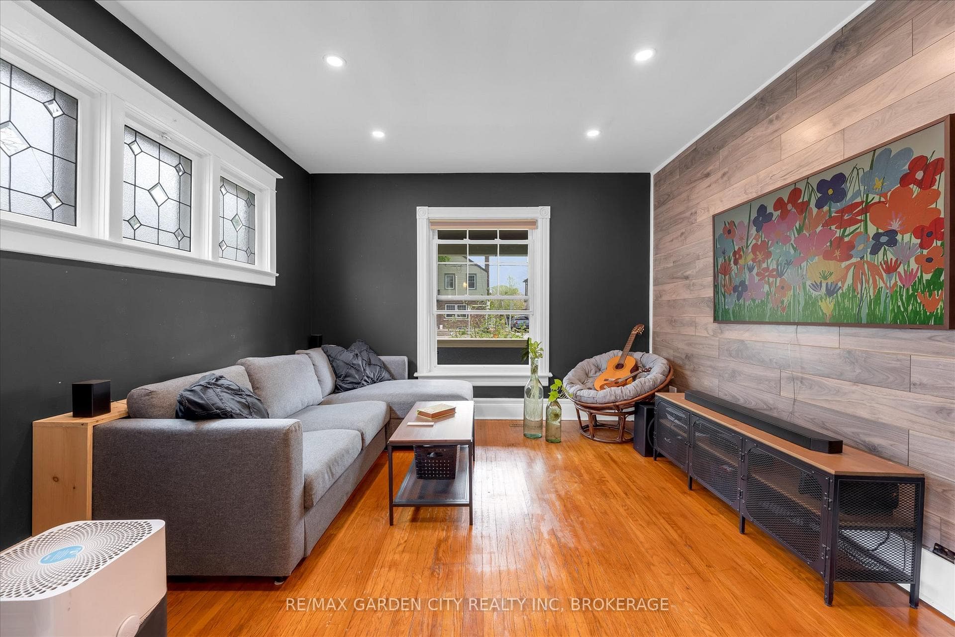Main floor unit living room