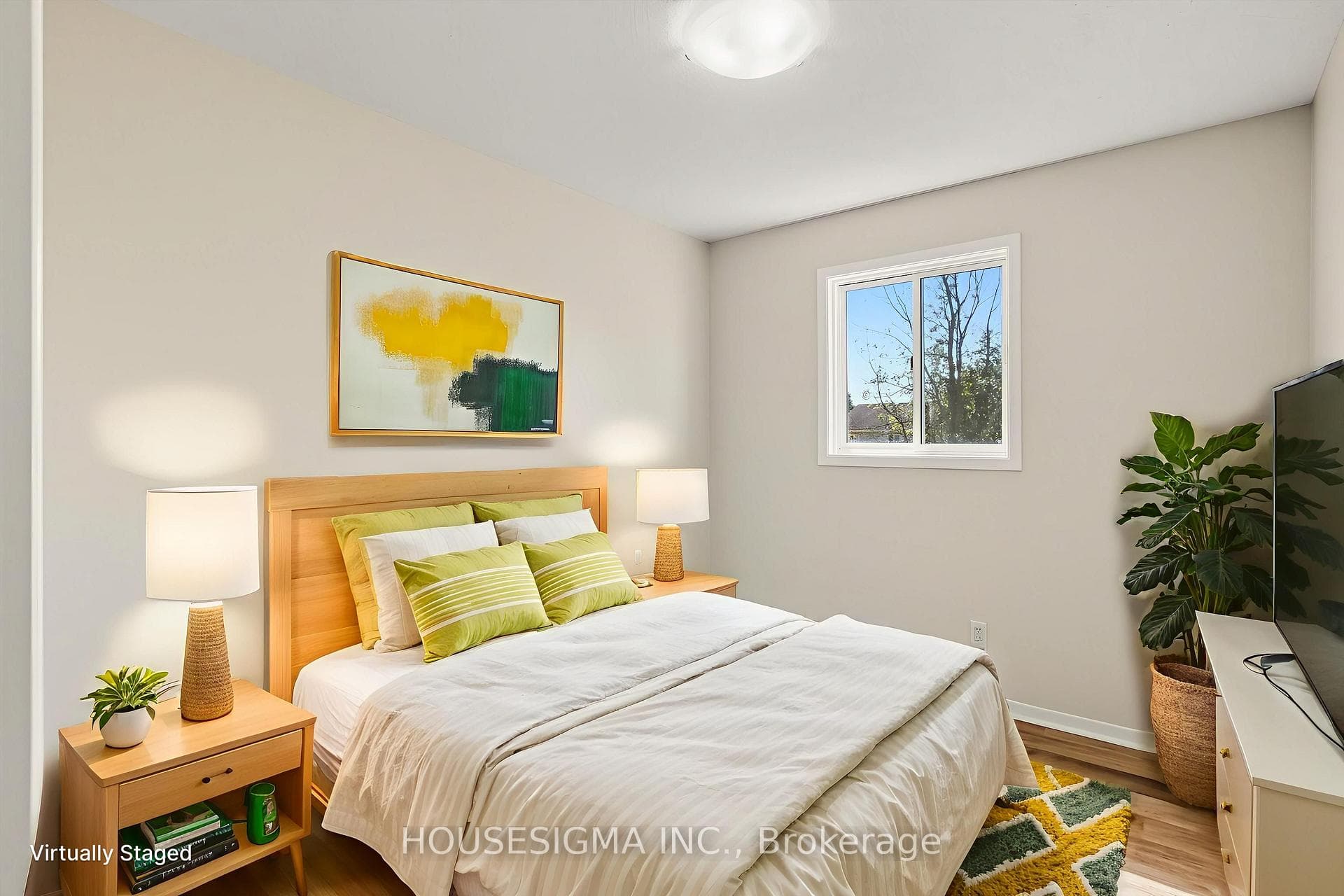 Bedroom #2 Virtually Staged