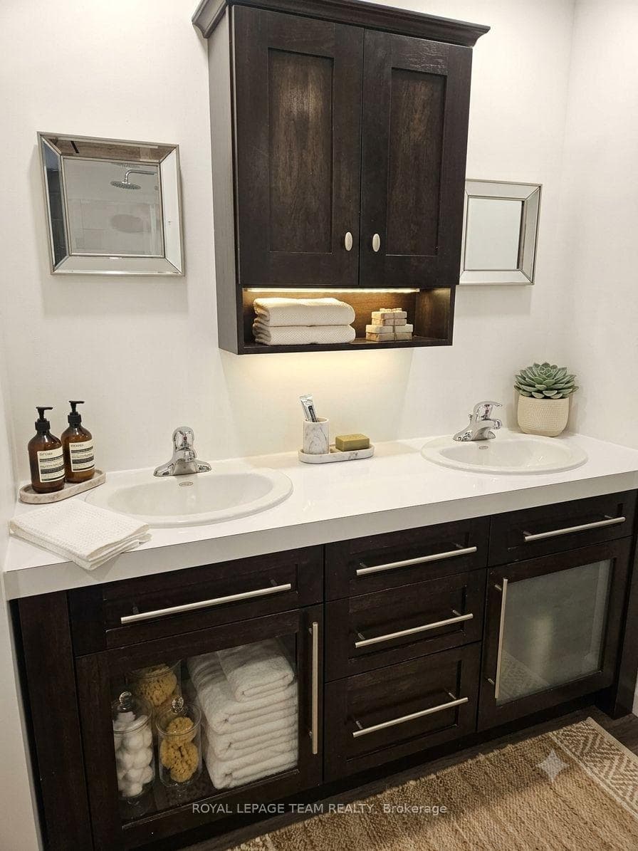 virtually staged main floor bath