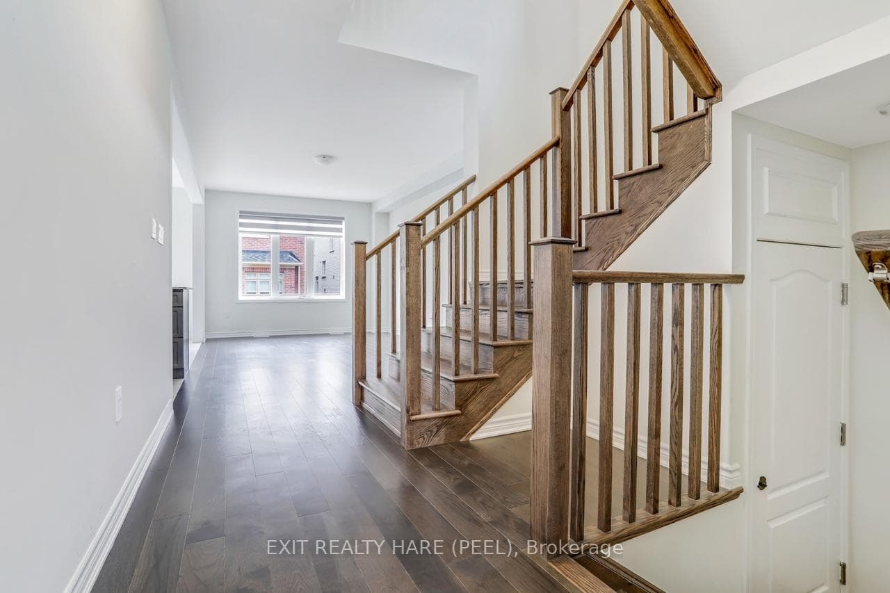 Upgraded Hardwood Stairs