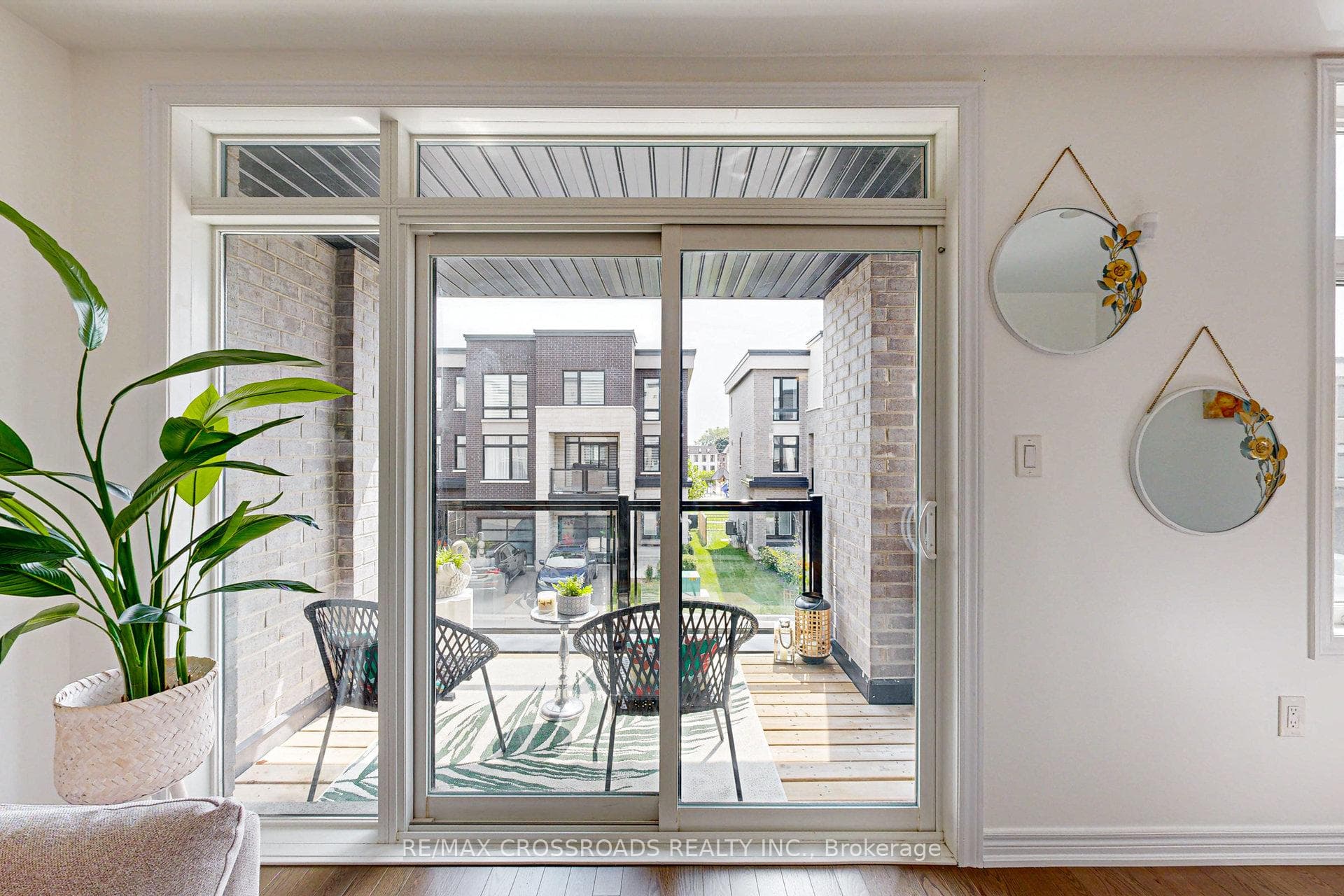 Floor to ceiling glass