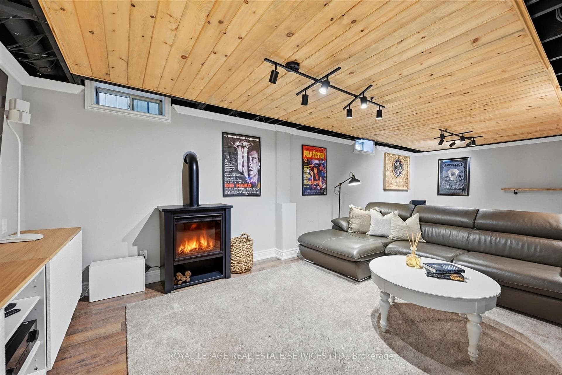 Massive Recreation and Games Area with a Wet Bar