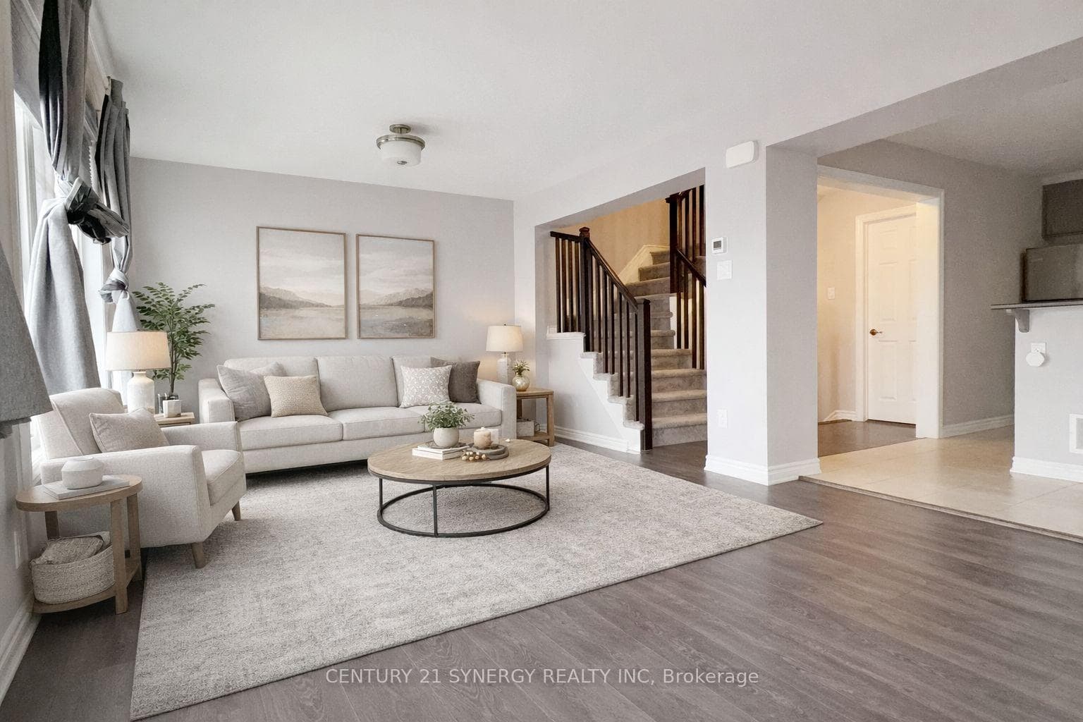 Living Area - Virtually Staged