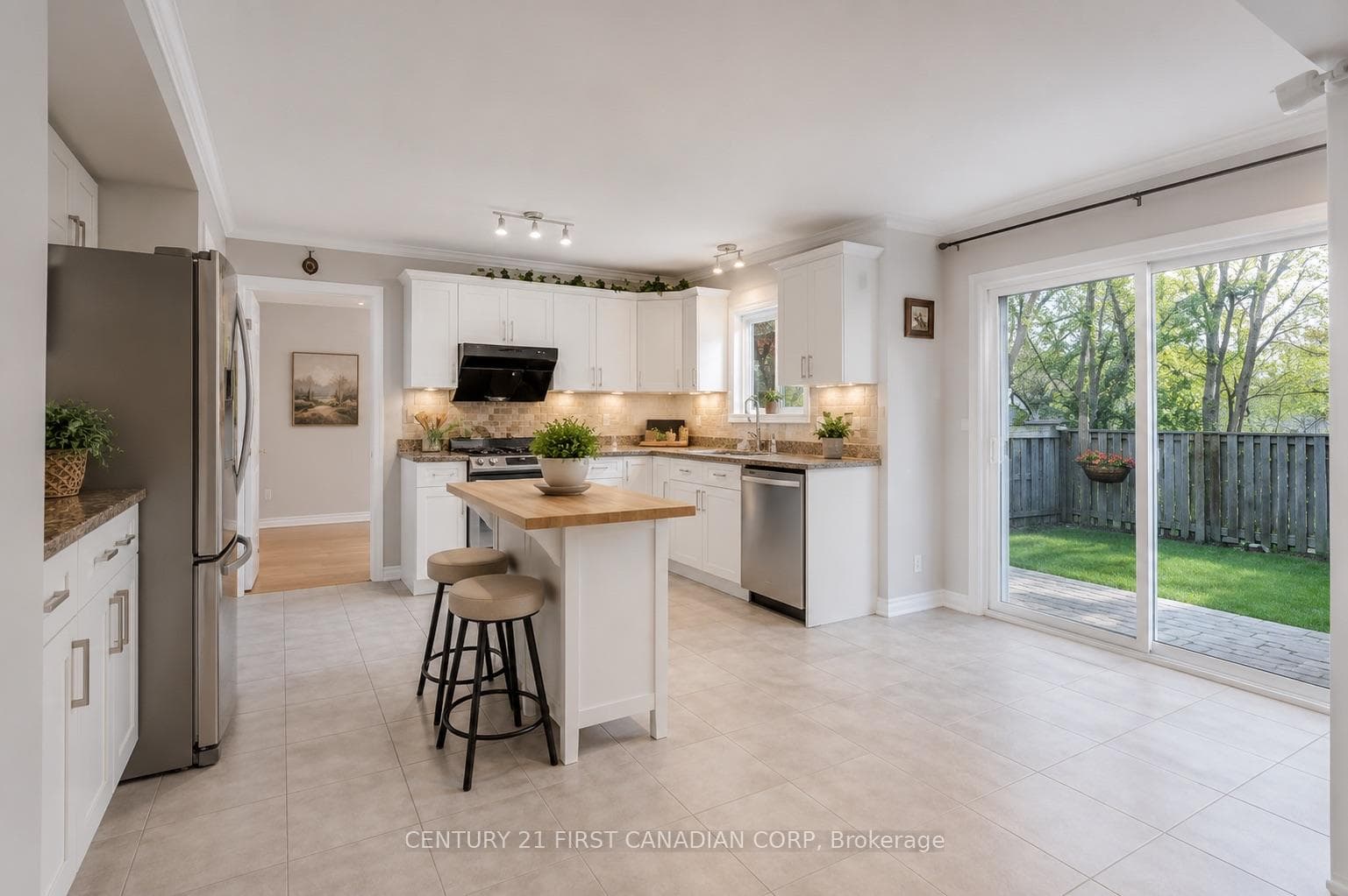 Kitchen- Virtually Staged