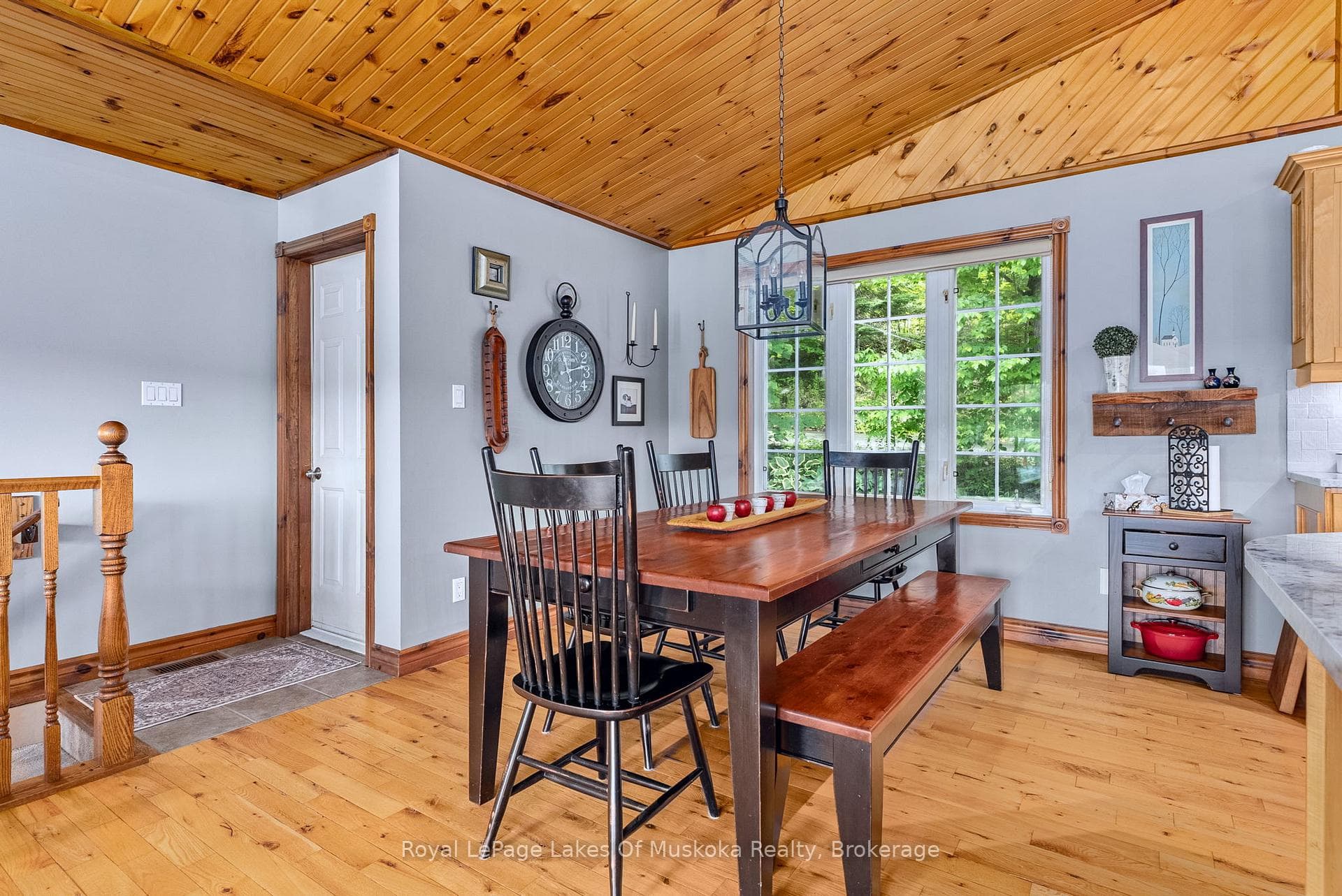 Dining Room with Lake Views