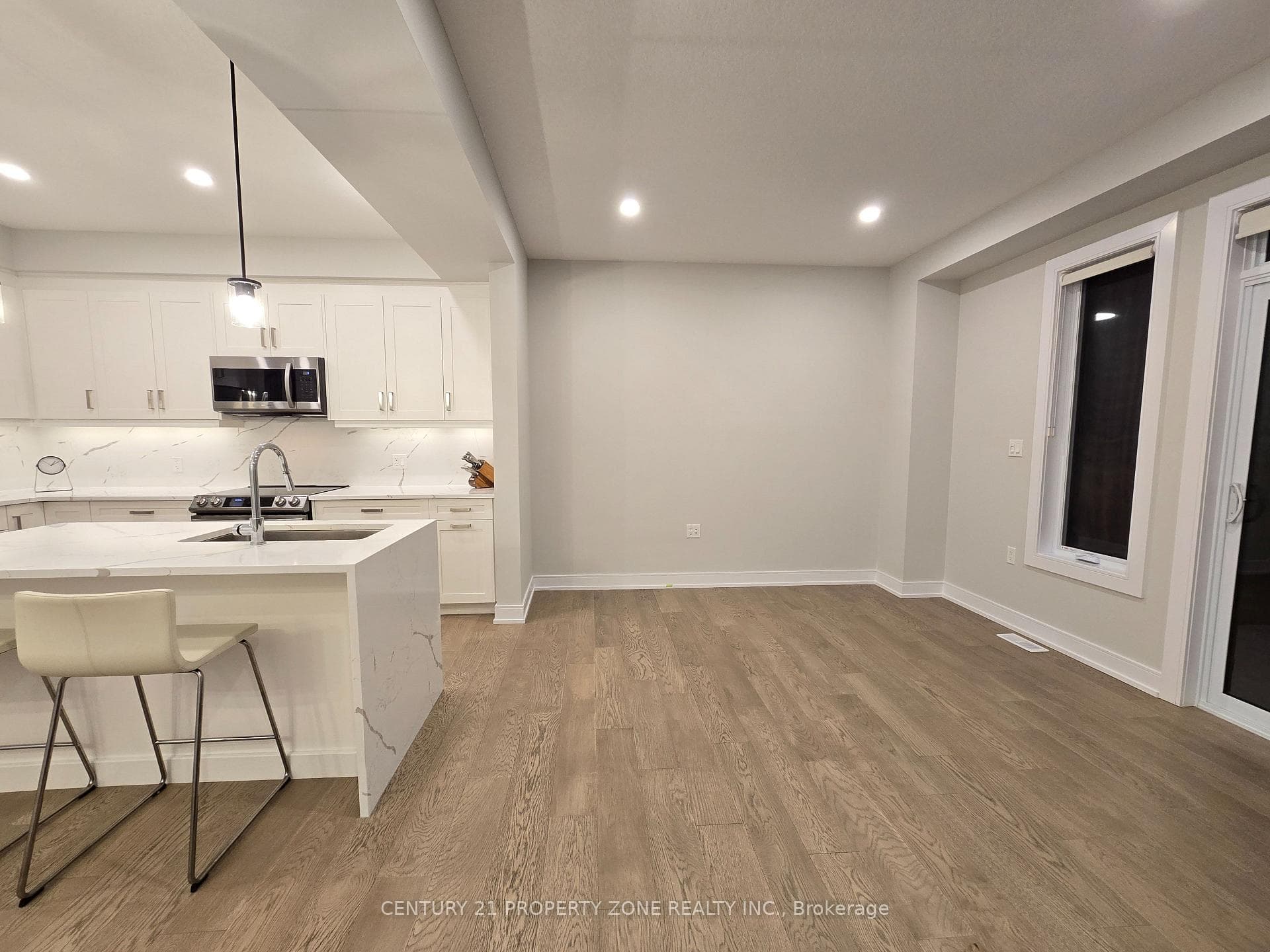 Kitchen & Living Room
