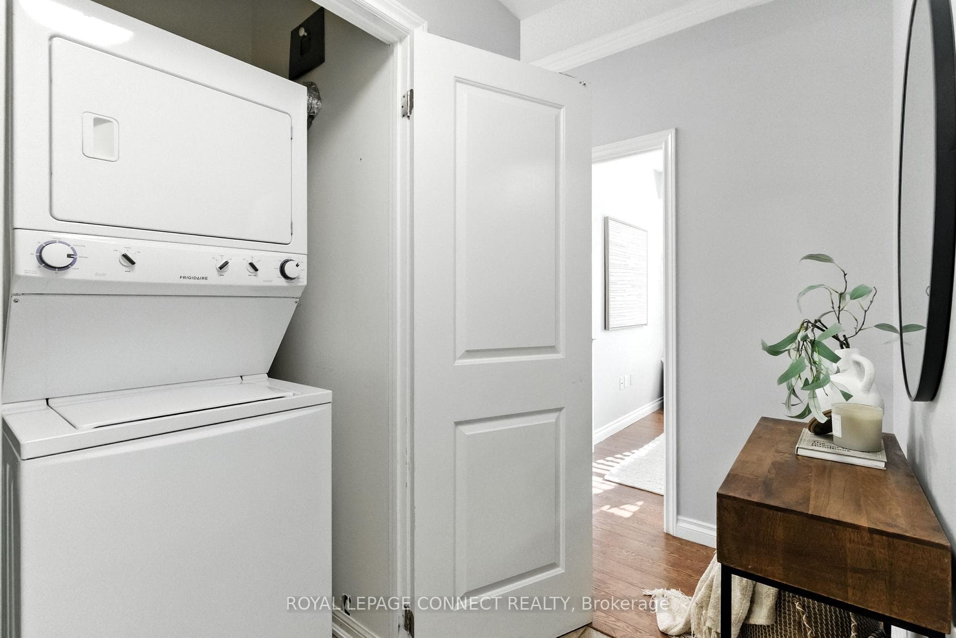 Front hall laundry