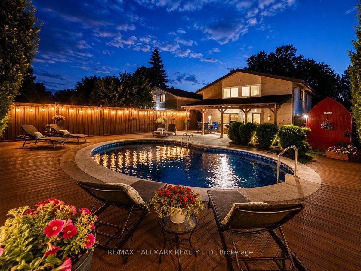Ambient lighting for private evening gatherings
