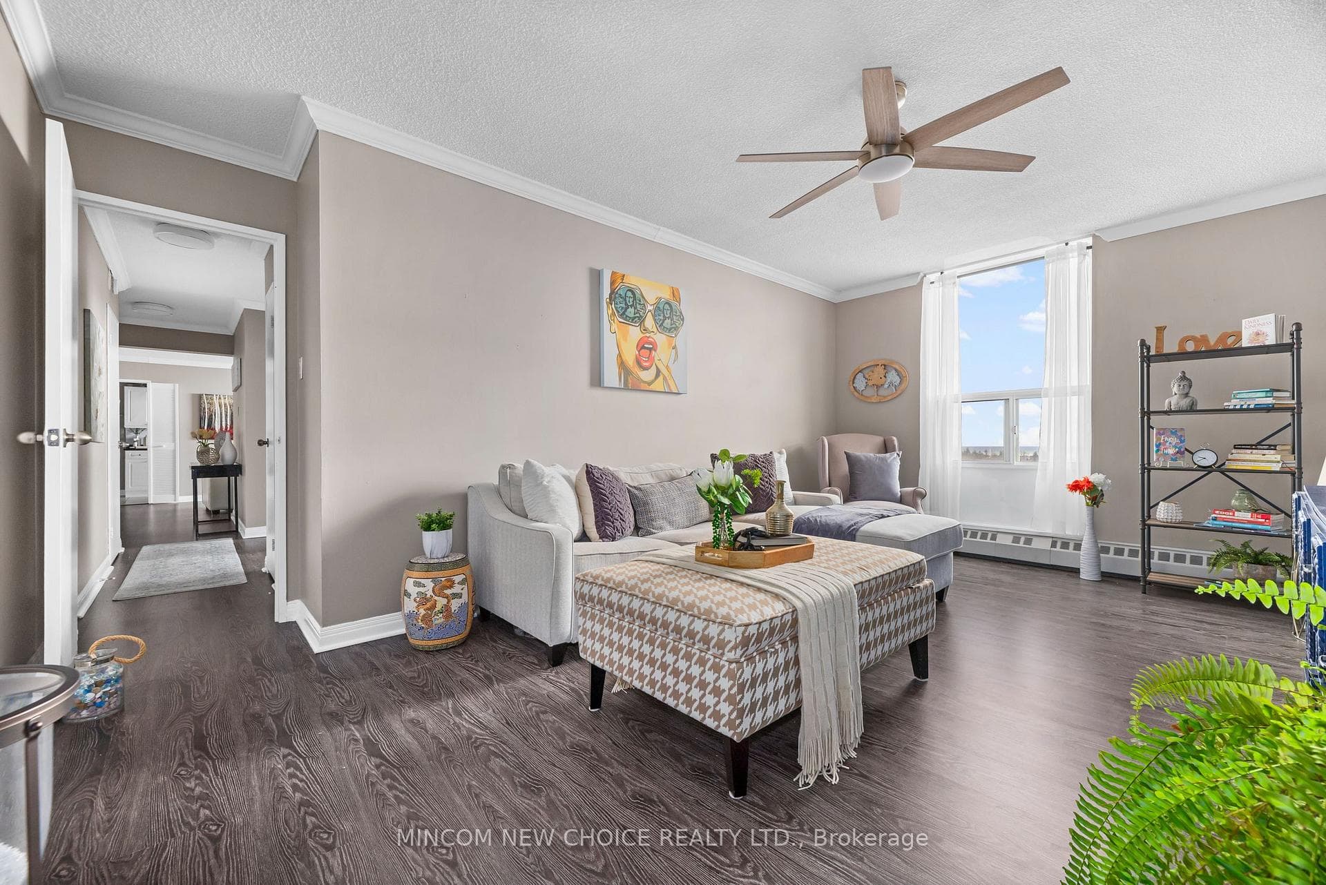 Primary Bedroom or Family/TV Room