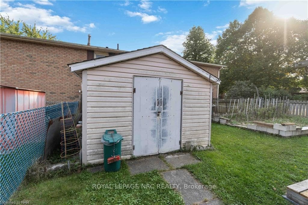 Of course the always needed - garden shed