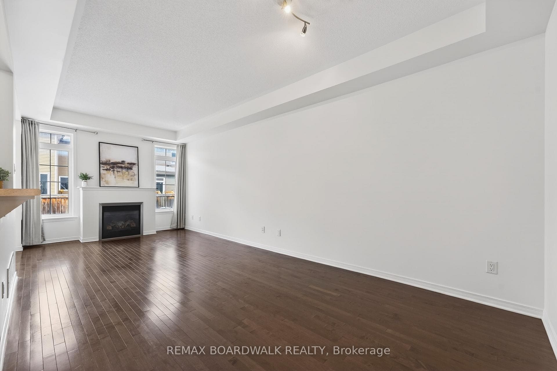 Open Concept Living & Dining Room