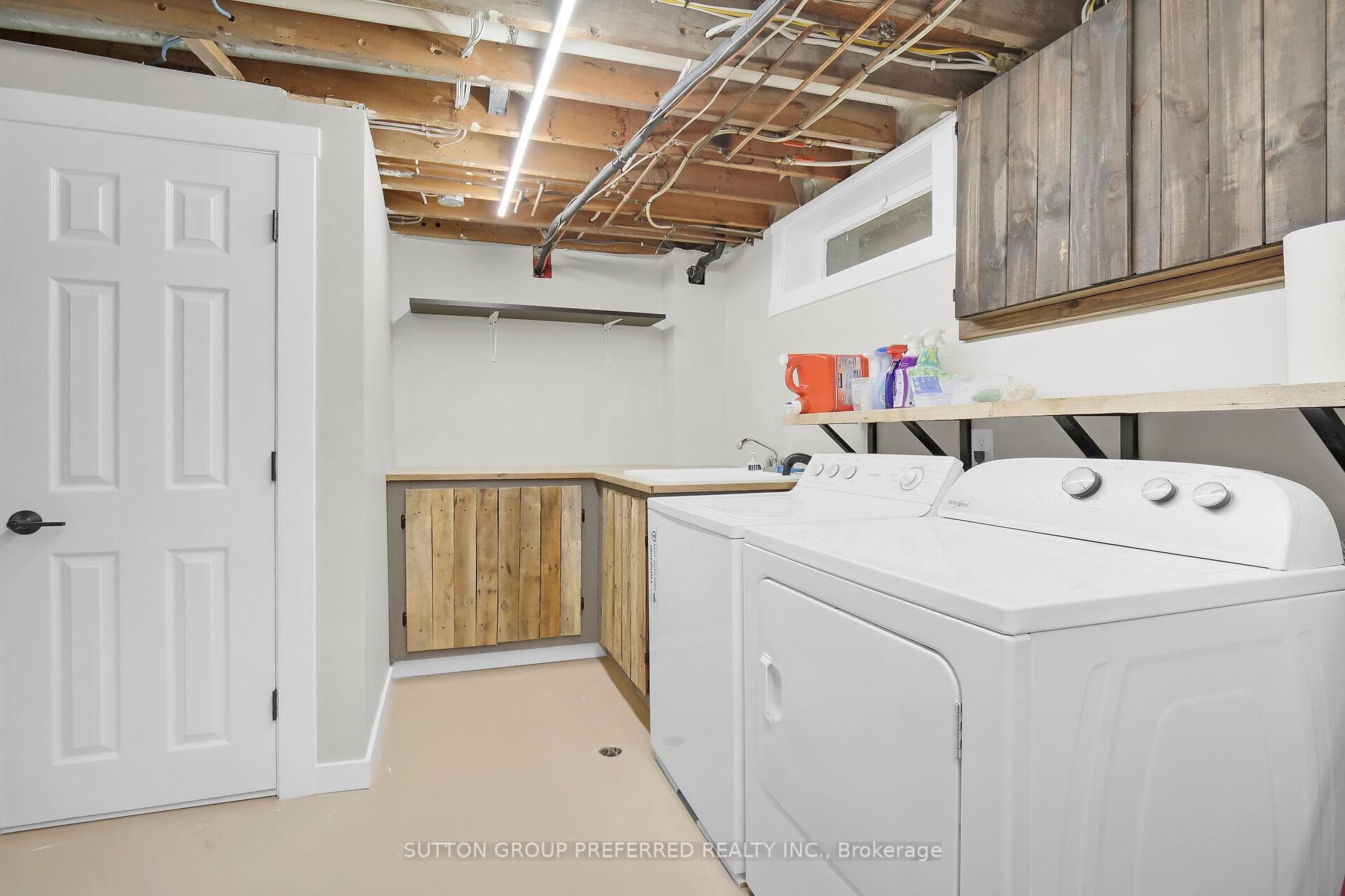 Laundry & Storage Room