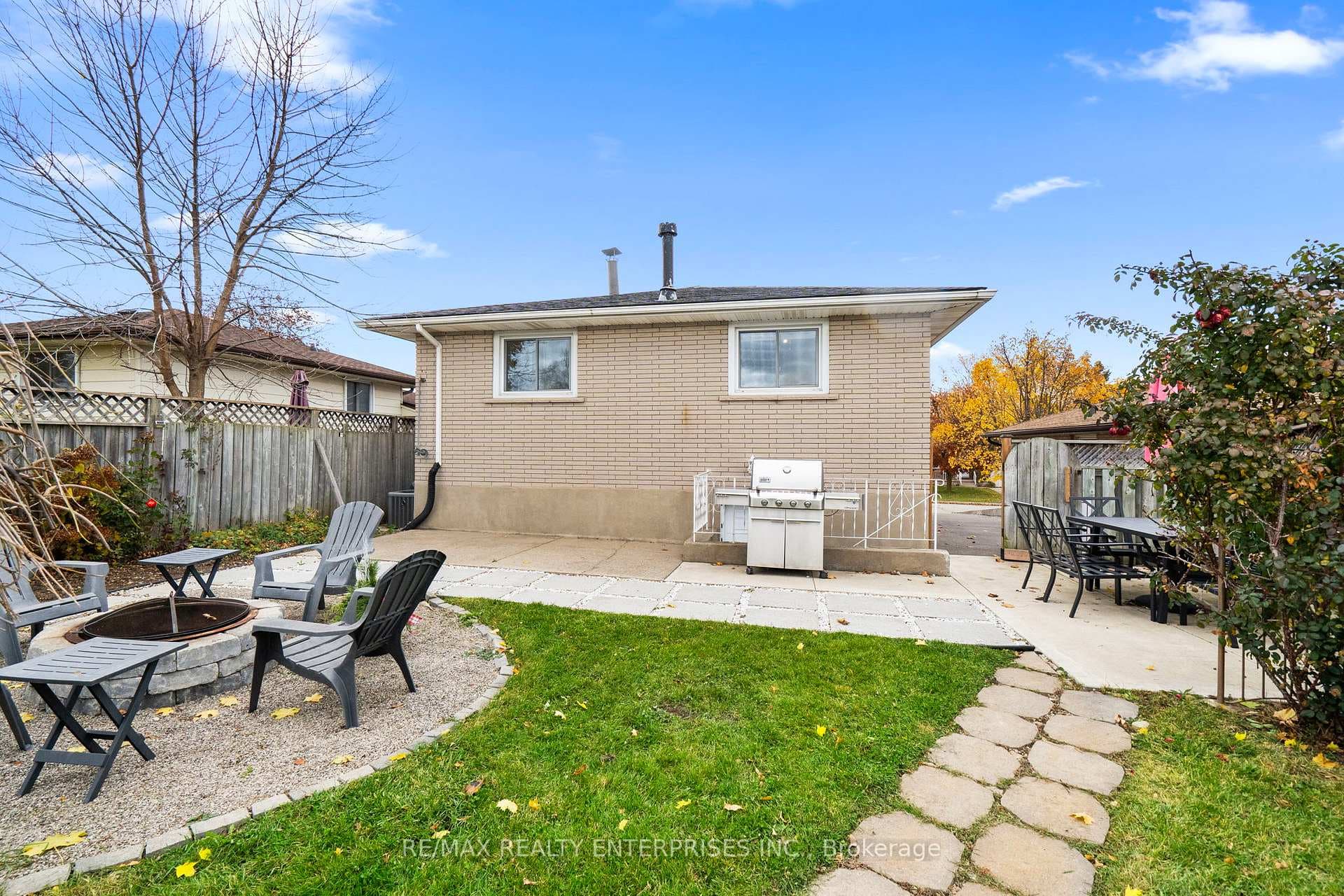 Expansive backyard