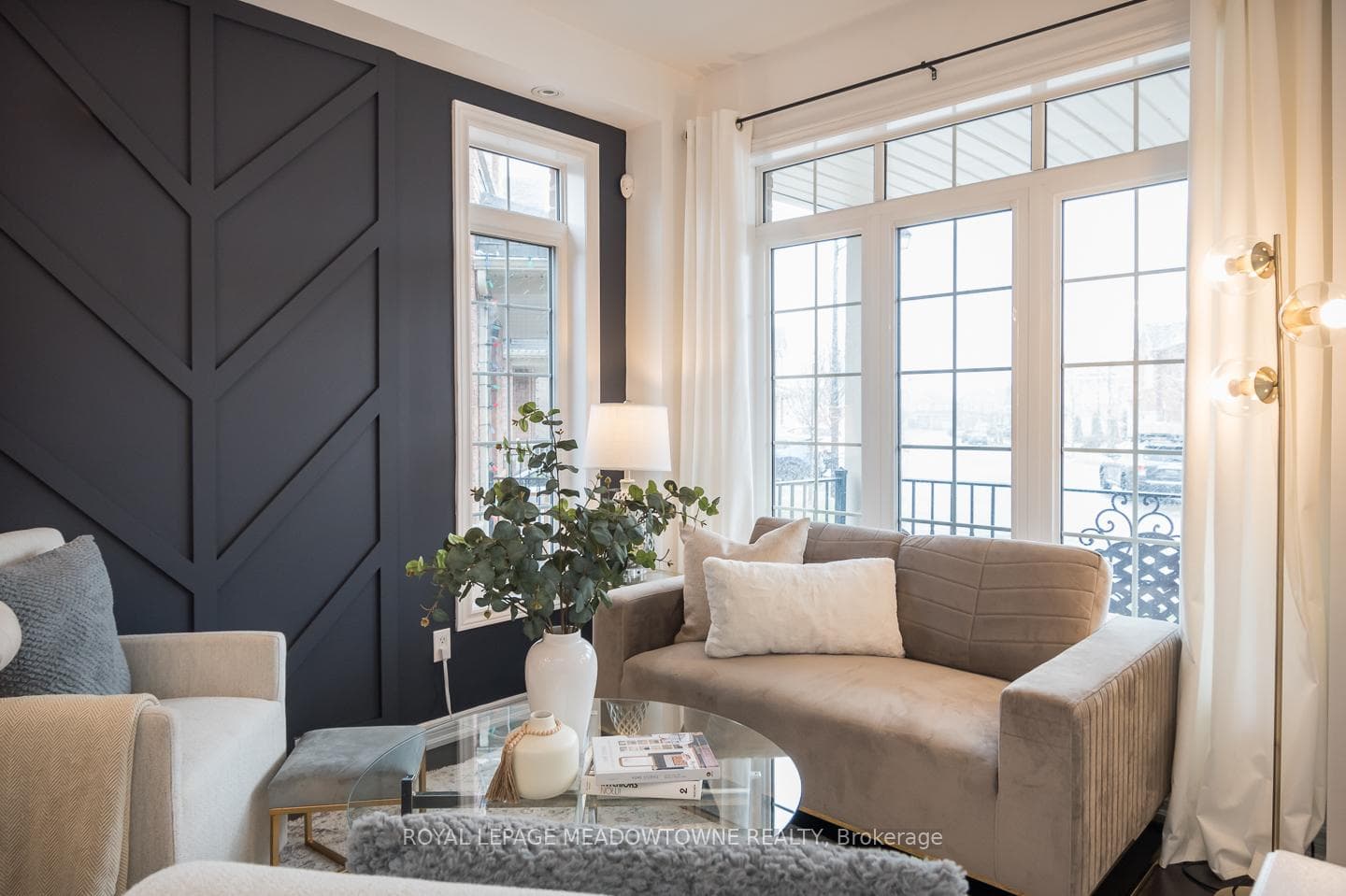Picture window provides plenty of natural light