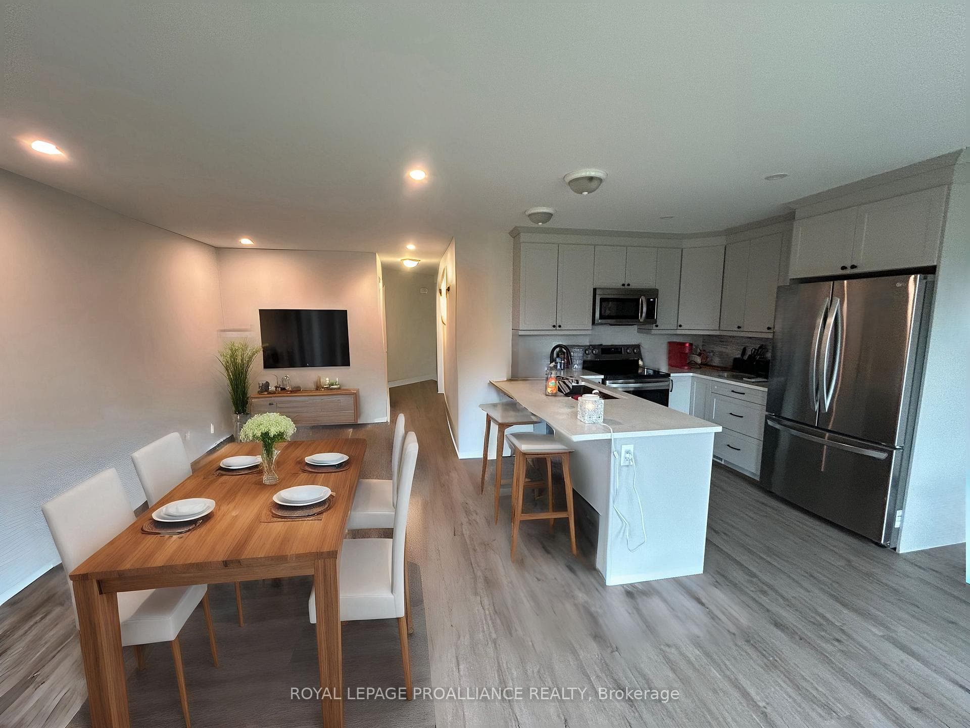 Kitchen & Dining-virtually staged