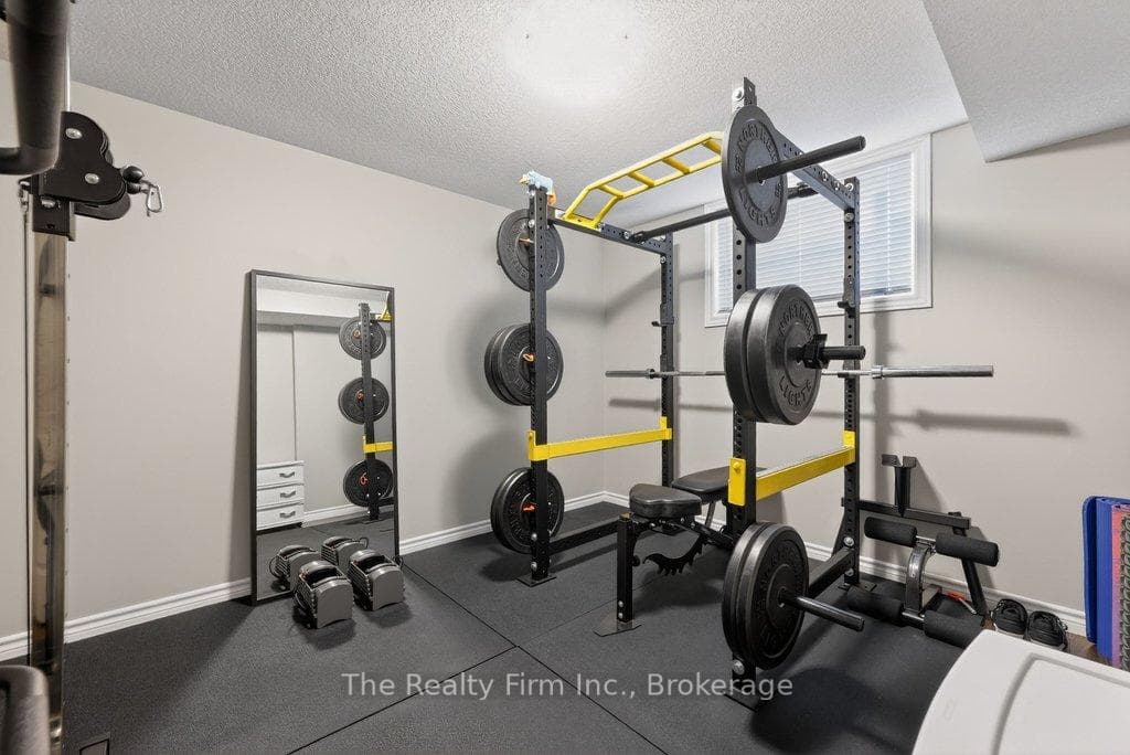 4th bedroom in basement