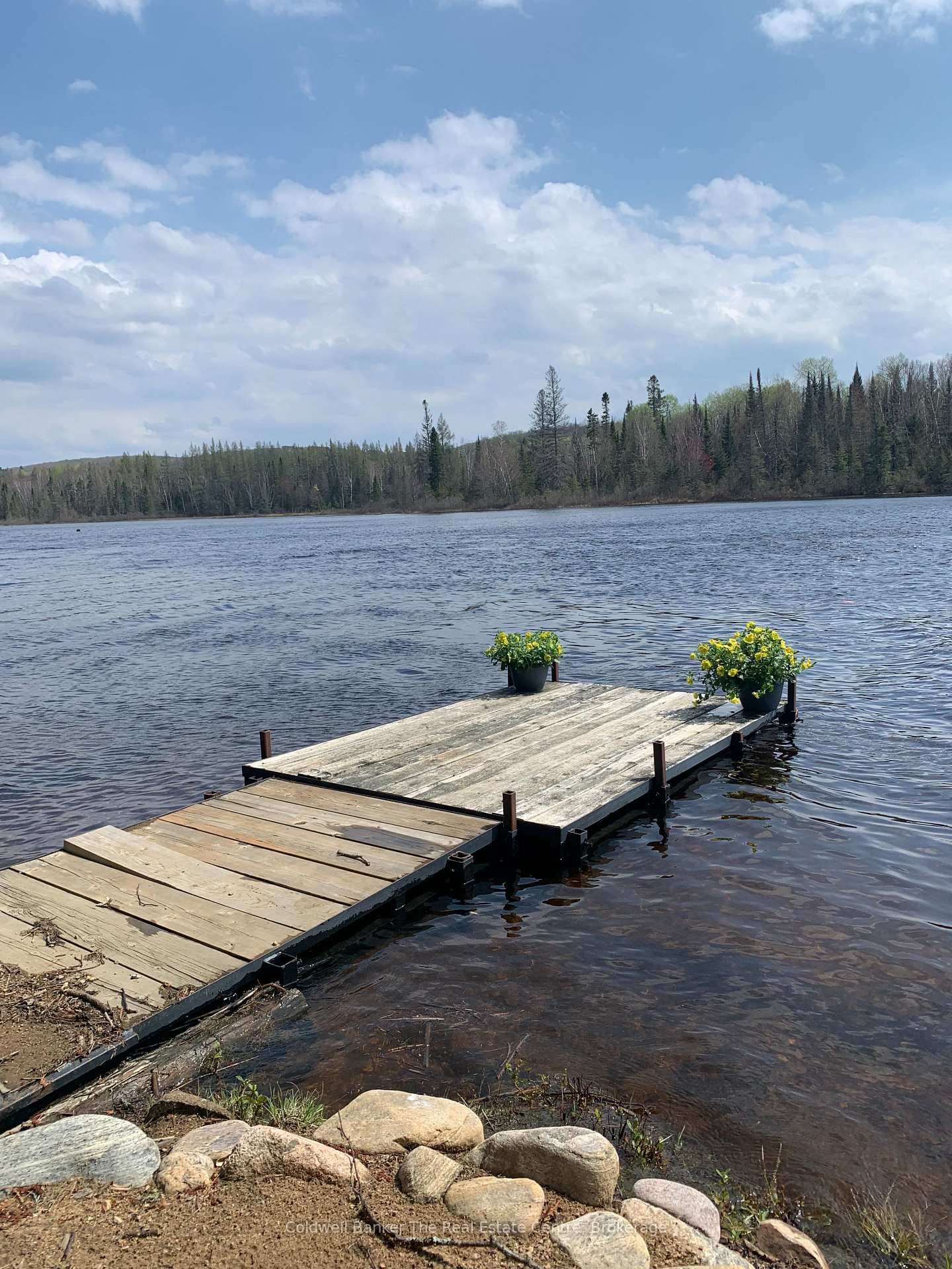 Private dock.