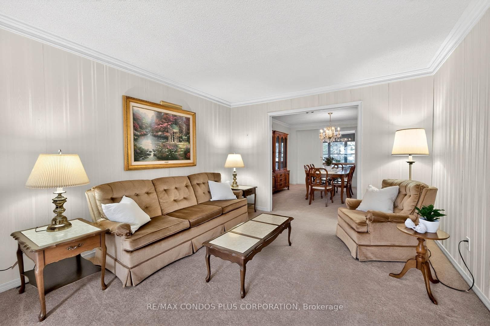 Living Room and Dining Room