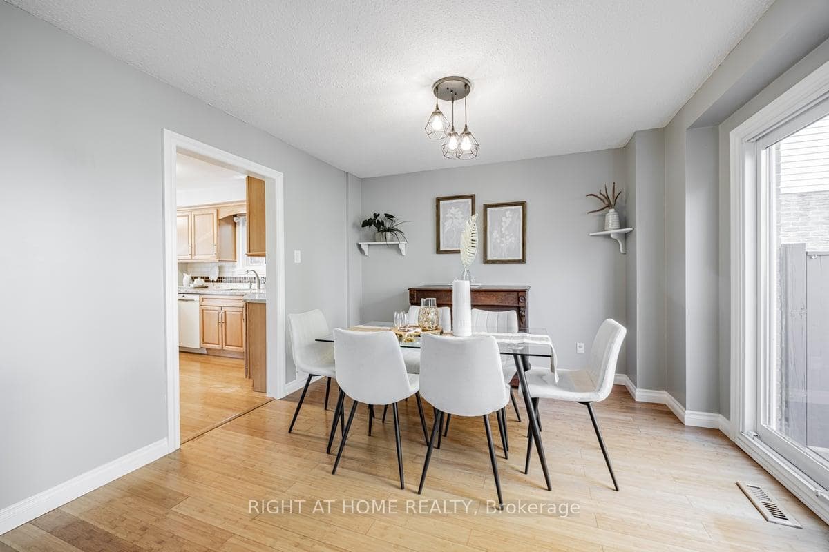 Dining Room with walk out to Deck